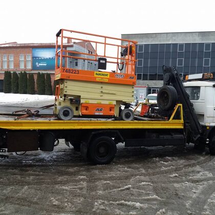 binės technikos transportavimas